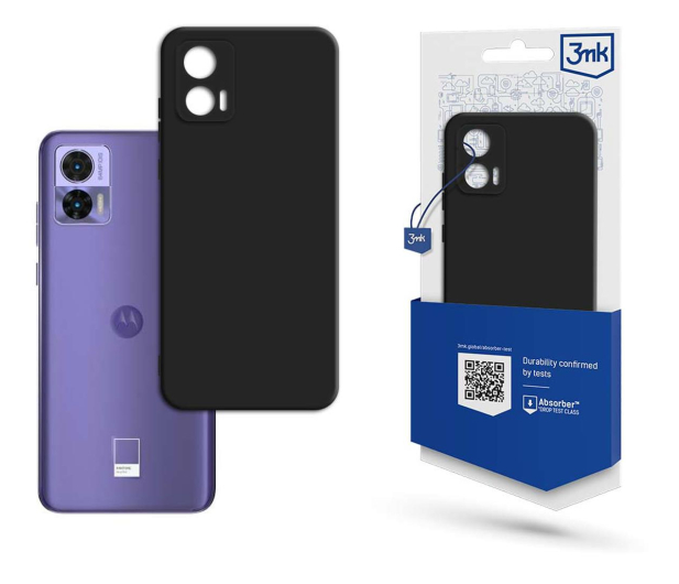 3mk Matt Case do Motorola Edge 30 Neo czarny - 1205551 - zdjęcie